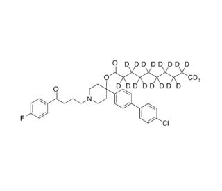 4-Dechloro-4-(4-chlorophenyl) Haloperidol Decanoate-d19 - chemical structure image