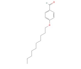 4-Decyloxybenzaldehyde (CAS 24083-16-7) - chemical structure image