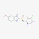 4-Desmethoxy-4-chloro Omeprazole (CAS 863029-89-4) - chemical structure image