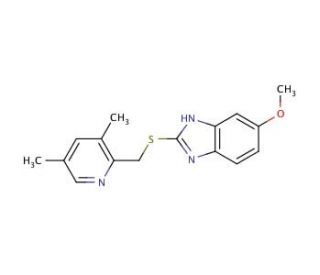 4-Desmethoxy Omeprazole Sulfide - chemical structure image