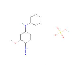 4-Diazo-3-methoxydiphenylamine Sulfate (CAS 36305-05-2) - chemical structure image