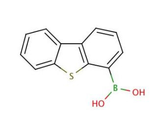 4-Dibenzothienylboronic acid (CAS 108847-20-7) - chemical structure image