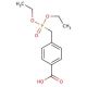 4-(Diethoxyphosphinylmethyl)benzoic Acid - chemical structure image