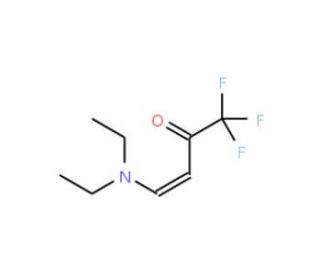 4-Diethylamino-1,1,1-trifluorobut-3-en-2-one (CAS 21045-62-5) - chemical structure image