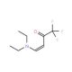 4-Diethylamino-1,1,1-trifluorobut-3-en-2-one (CAS 21045-62-5) - chemical structure image