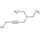 4-(Diethylamino)-2-butyn-1-ol (CAS 10575-25-4) - chemical structure image