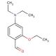4-Diethylamino-2-ethoxy-benzaldehyde (CAS 61657-61-2) - chemical structure image