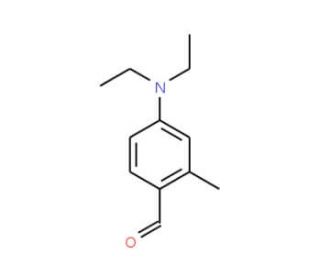 4-Diethylamino-2-methyl-benzaldehyde (CAS 92-14-8) - chemical structure image