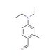 4-Diethylamino-2-methyl-benzaldehyde (CAS 92-14-8) - chemical structure image