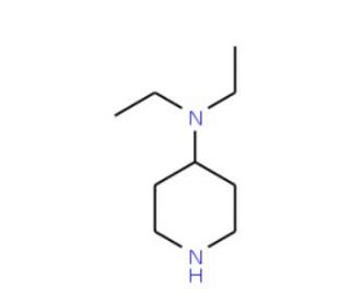 4-Diethylamino-piperidine (CAS 143300-64-5) - chemical structure image