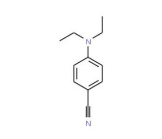 4-Diethylaminobenzonitrile (CAS 2873-90-7) - chemical structure image