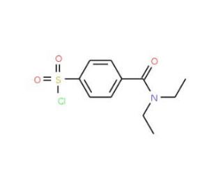 4-(diethylcarbamoyl)benzene-1-sulfonyl chloride - chemical structure image