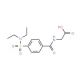 (4-Diethylsulfamoyl-benzoylamino)-acetic acid - chemical structure image