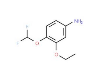 4-(Difluoromethoxy)-3-ethoxyaniline - chemical structure image