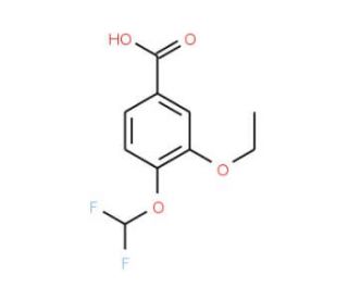 4-(difluoromethoxy)-3-ethoxybenzoic acid - chemical structure image