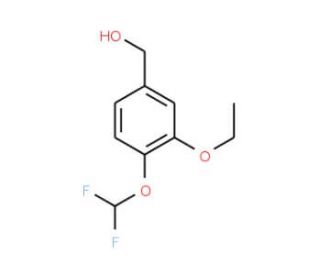 [4-(difluoromethoxy)-3-ethoxyphenyl]methanol - chemical structure image