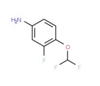 4-(difluoromethoxy)-3-fluoroaniline - chemical structure image