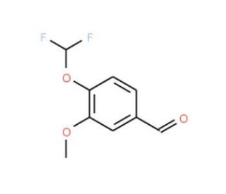4-Difluoromethoxy-3-methoxy-benzaldehyde (CAS 162401-70-9) - chemical structure image