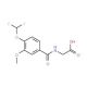 {[4-(difluoromethoxy)-3-methoxybenzoyl]amino}acetic acid - chemical structure image