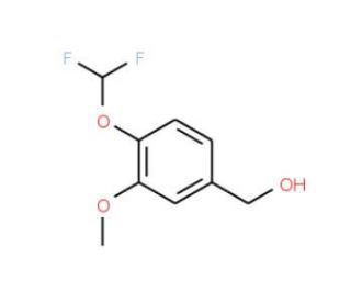 [4-(difluoromethoxy)-3-methoxyphenyl]methanol - chemical structure image