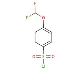 4-(Difluoromethoxy)benzenesulfonyl chloride (CAS 351003-34-4) - chemical structure image
