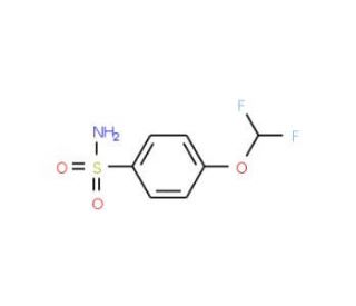 4-(Difluoromethoxy)benzensulfonamide (CAS 874781-09-6) - chemical structure image
