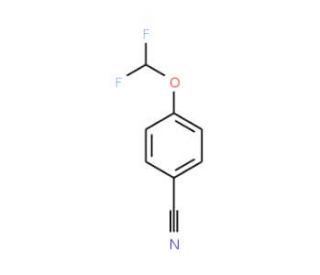 4-(Difluoromethoxy)benzonitrile (CAS 90446-25-6) - chemical structure image