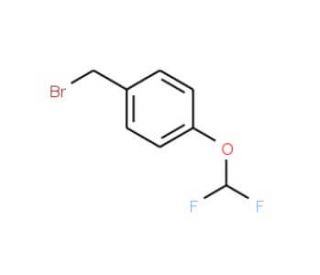 4-(Difluoromethoxy)benzyl bromide (CAS 3447-53-8) - chemical structure image