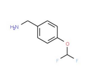 4-(Difluoromethoxy)benzylamine (CAS 177842-14-7) - chemical structure image