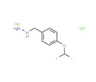 [4-(Difluoromethoxy)benzyl]hydrazinedihydrochloride - chemical structure image