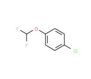 4-(Difluoromethoxy)chlorobenzene (CAS 81932-03-8) - chemical structure image