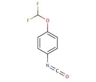 4-(Difluoromethoxy)phenyl isocyanate (CAS 58417-15-5) - chemical structure image