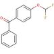 [4-(difluoromethoxy)phenyl](phenyl)methanone - chemical structure image