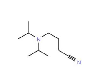 4-(Diisopropylamino)butyronitrile (CAS 13858-50-9) - chemical structure image