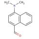 4-Dimethylamino-1-naphthaldehyde (CAS 1971-81-9) - chemical structure image