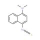 4-Dimethylamino-1-naphthylisothiocyanate (CAS 29711-79-3) - chemical structure image
