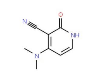 4-(Dimethylamino)-2-oxo-1,2-dihydro-3-pyridinecarbonitrile (CAS 62321-91-9) - chemical structure image