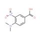 4-(dimethylamino)-3-nitrobenzoic acid (CAS 28096-56-2) - chemical structure image