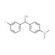 4-(Dimethylamino)-3′-fluorobenzhydrol (CAS 844683-68-7) - chemical structure image
