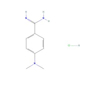 4-Dimethylamino-benzamidine hydrochloride - chemical structure image
