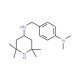 (4-Dimethylamino-benzyl)-(2,2,6,6-tetramethyl-piperidin-4-yl)-amine - chemical structure image