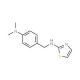 (4-Dimethylamino-benzyl)-thiazol-2-yl-amine - chemical structure image