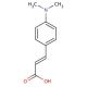 4-(Dimethylamino)cinnamic acid (CAS 1552-96-1) - chemical structure image
