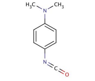 4-(Dimethylamino)phenyl isocyanate (CAS 16315-59-6) - chemical structure image