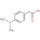 4-(Dimethylamino)phenylacetic acid (CAS 17078-28-3) - chemical structure image