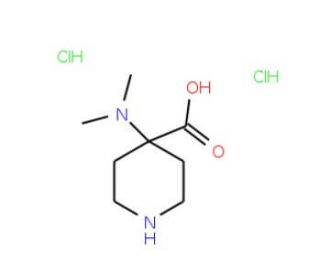 4-Dimethylamino-piperidine-4-carboxylic aciddihydrochloride - chemical structure image