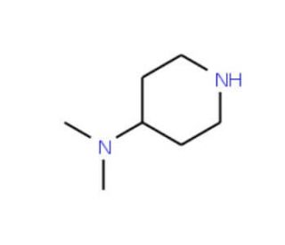 4-(Dimethylamino)piperidine (CAS 50533-97-6) - chemical structure image