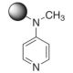 4-(Dimethylamino)pyridine, polymer-bound (CAS 82942-26-5) - chemical structure image