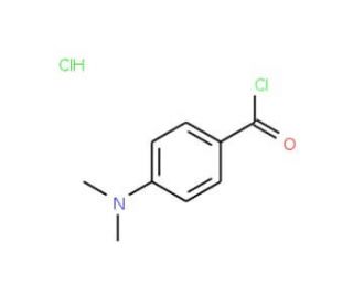 4-Dimethylaminobenzoyl chloride HCl (CAS 149898-87-3) - chemical structure image