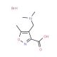 4-Dimethylaminomethyl-5-methyl-isoxazole-3-carboxylic acid hydrobromide - chemical structure image